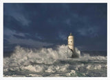 Stormy Sea Lighthouse