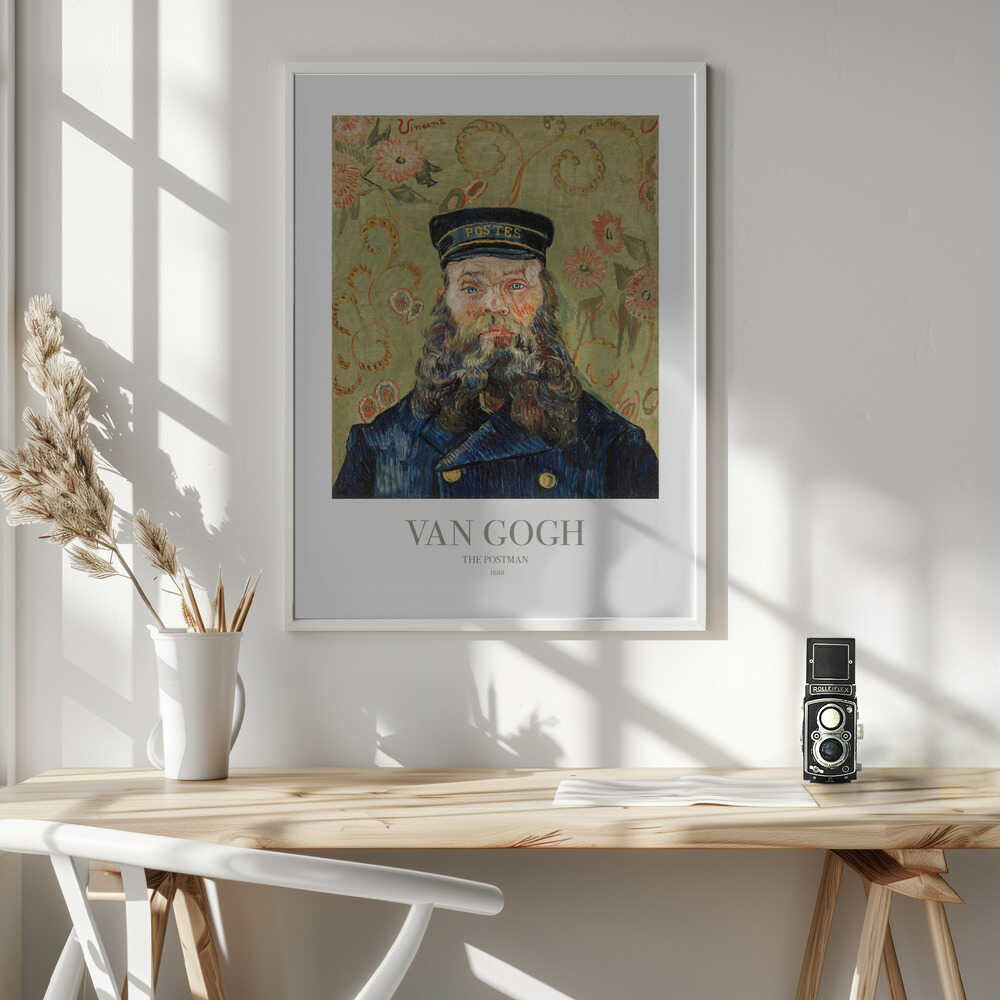 The Postman Art Print UK — Portrait Fresh Wall Art — Living Room — Wall It All Prints