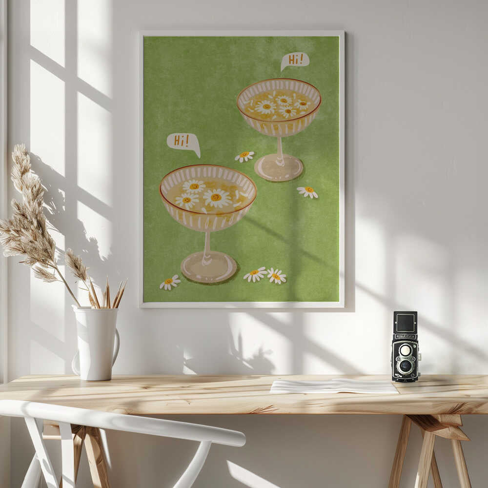 Untitled Art Print UK — Botanical Vibrant Wall Art — Kitchen — Wall It All Prints