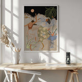 Moonlightdance Art Print UK — Botanical Vibrant Wall Art — Living Room — Wall It All Prints