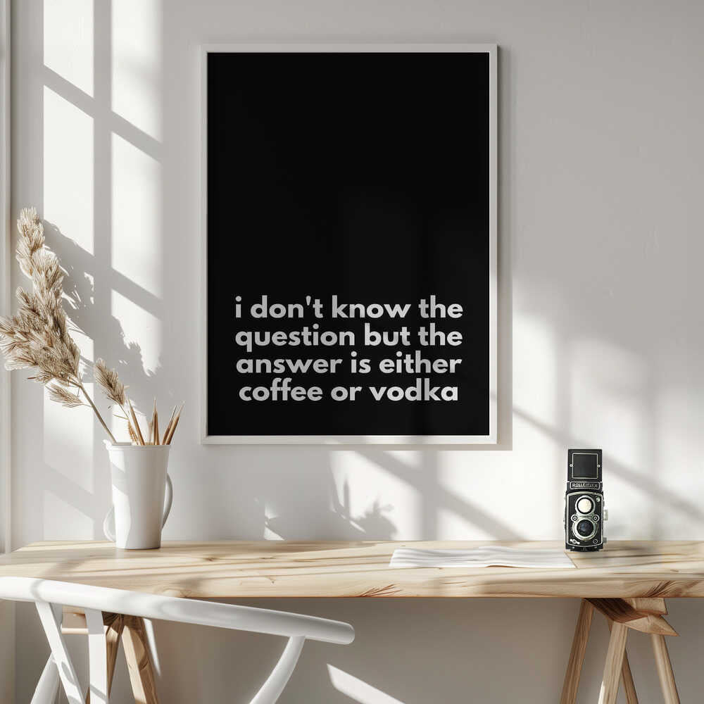 Coffee or Vodka Dilemma