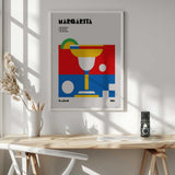 Geometric Margarita Cocktail