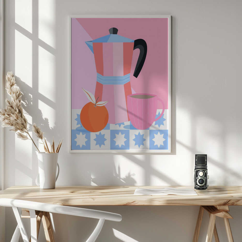 Still Life with Moka Pot