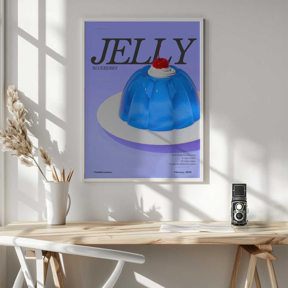 Vibrant Blueberry Jelly