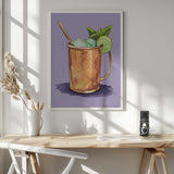 Refreshing Copper Cocktail