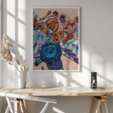 Sunny Breakfast Treats Art Print UK — Food Vibrant Wall Art — Kitchen — Wall It All Prints