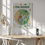 Fika Sessions Sweets Art Print UK — Food Fresh Wall Art — Kitchen — Wall It All Prints