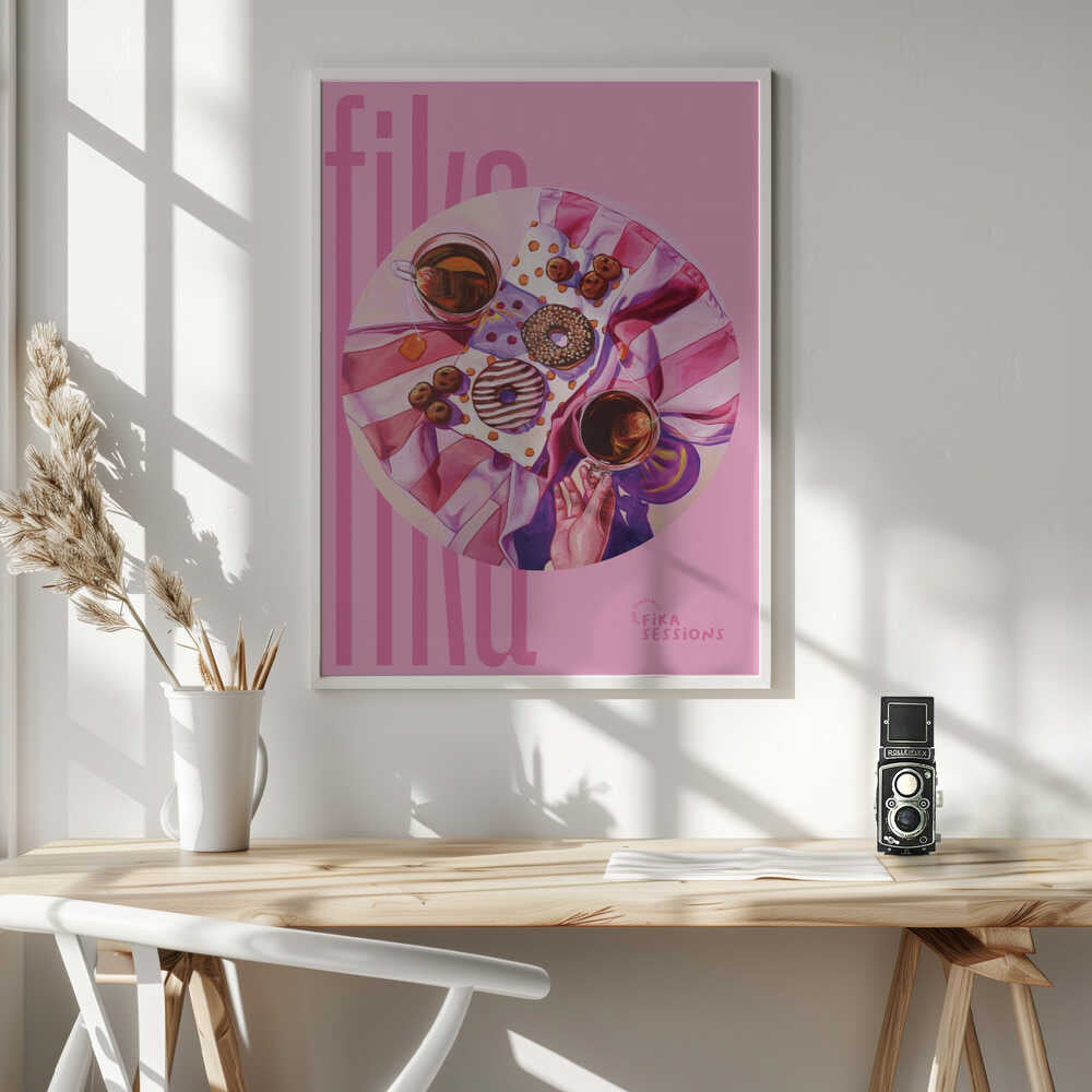 Sweet Fika Treats Art Print UK — Botanical Fresh Wall Art — Kitchen — Wall It All Prints