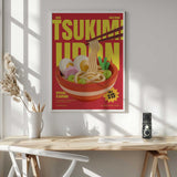 Delicious Japanese Udon Art Print UK — Japanese Vibrant Wall Art — Kitchen — Wall It All Prints