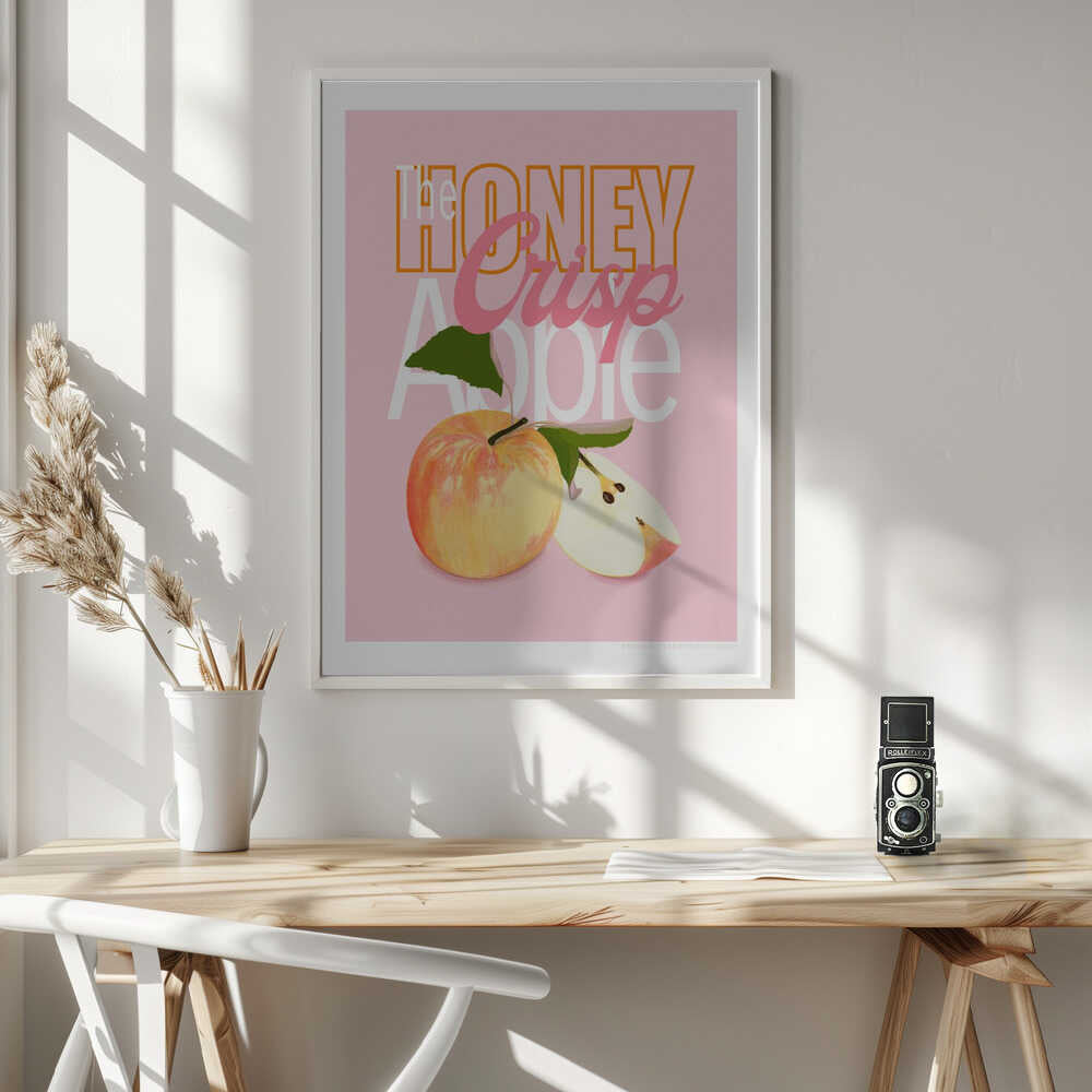 Pandchoneycrispapple Copy Art Print UK — Botanical Vibrant Wall Art — Kitchen — Wall It All Prints