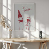 Santé Wine Toast