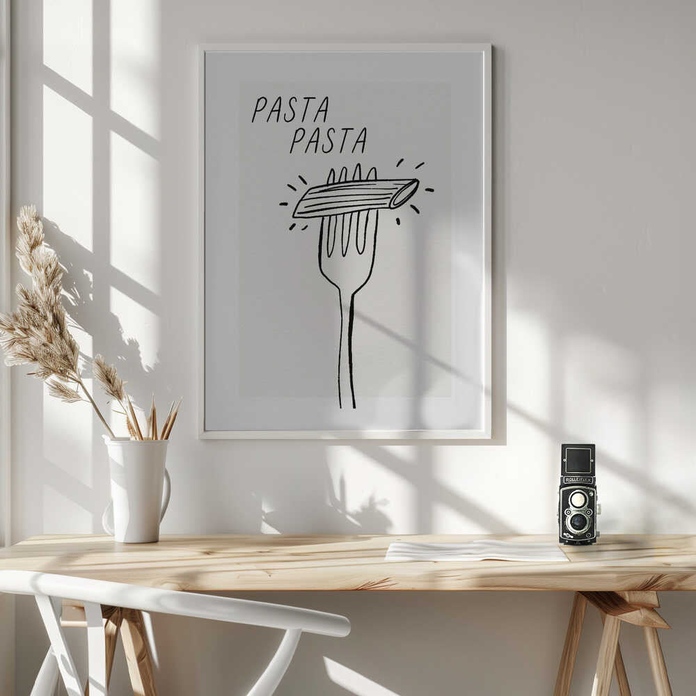 Untitled Art Print UK — Abstract Dark Wall Art — Kitchen — Wall It All Prints
