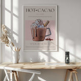Sweet Hot Cacao Art Print UK — Food Warm Wall Art — Kitchen — Wall It All Prints