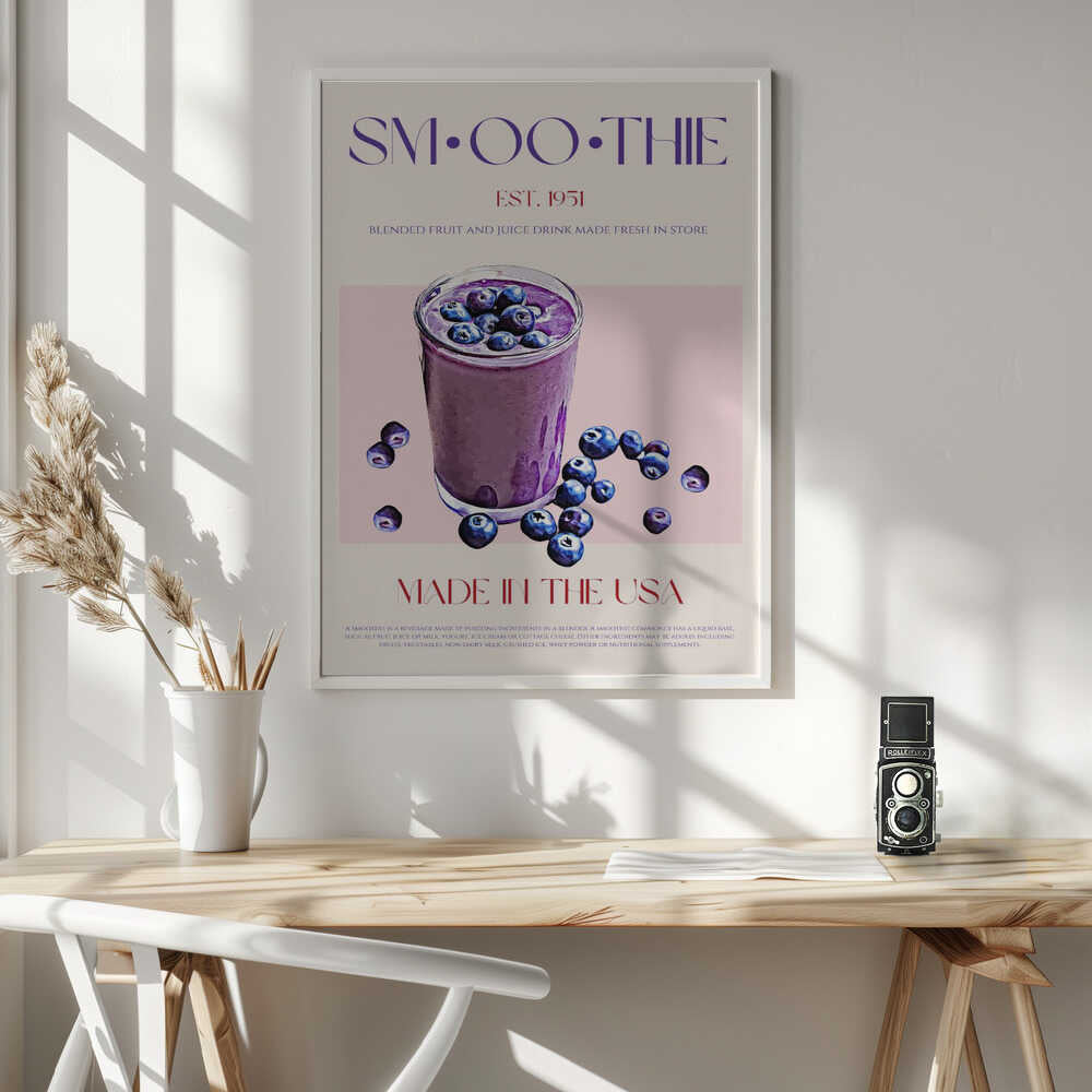 Fresh Blueberry Smoothie