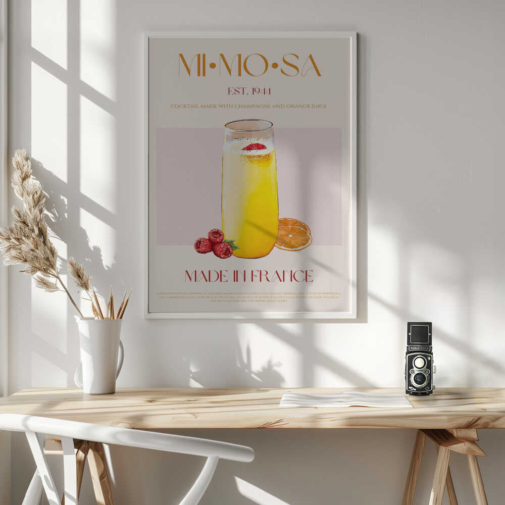 Vibrant Mimosa Cocktail