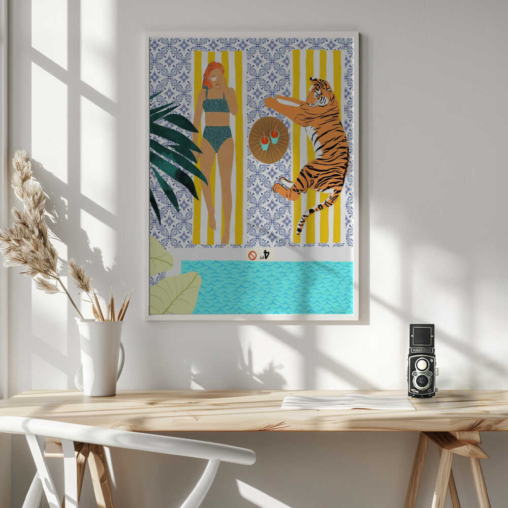 Tropical Tiger Pool Day