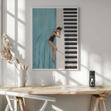 Swimmer's Piano Dream