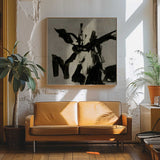 Abstract Ink Movement Art Print UK — Abstract Dark Wall Art — Office — Wall It All Prints