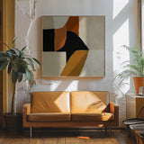 Warm Abstract Forms Art Print UK — Abstract Vibrant Wall Art — Office — Wall It All Prints