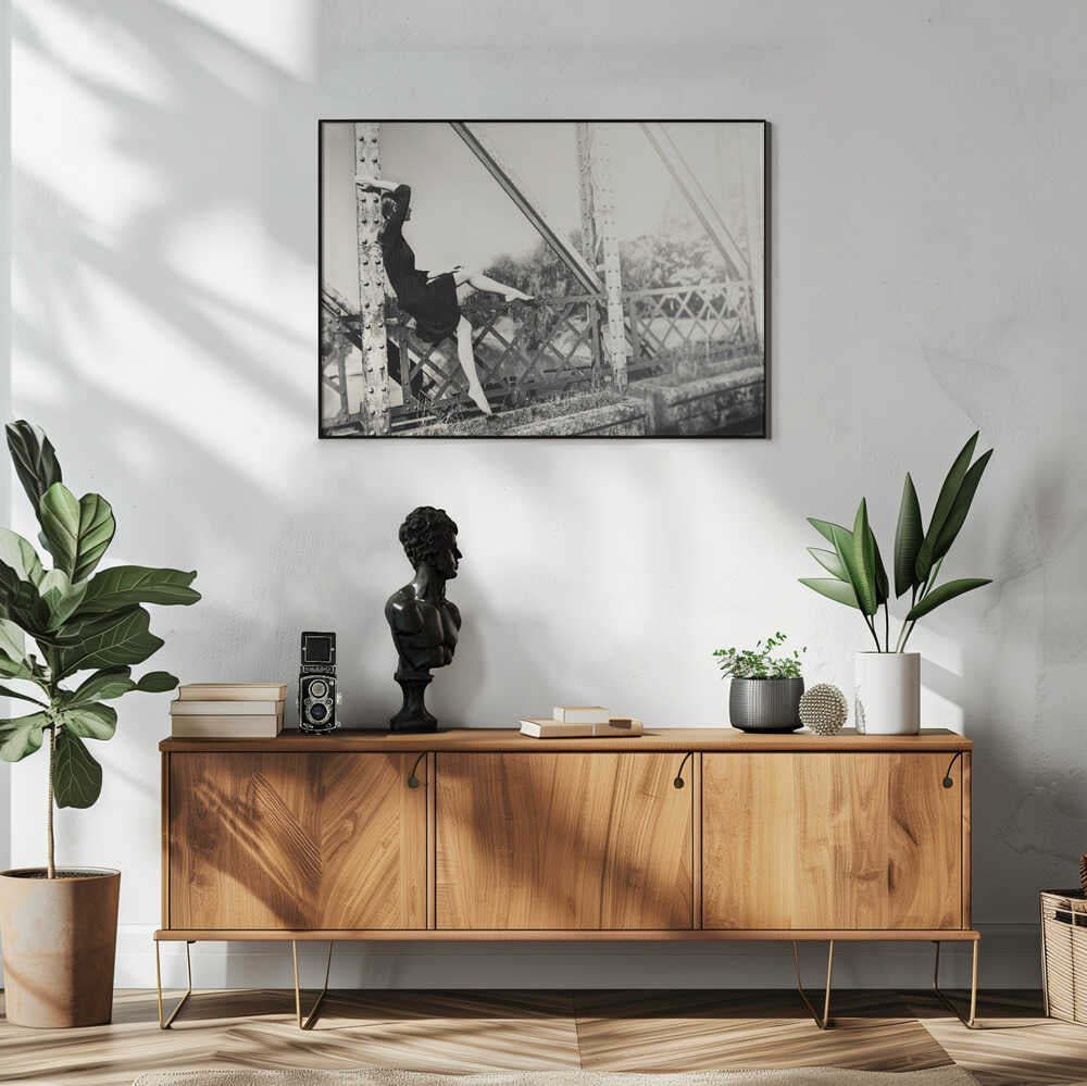the past Art Print UK — Portrait Dark Wall Art — Living Room — Wall It All Prints