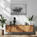 Galloping Racehorses