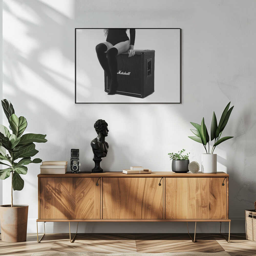 Rock And Roll Legs Art Print UK — Portrait Vibrant Wall Art — Living Room — Wall It All Prints