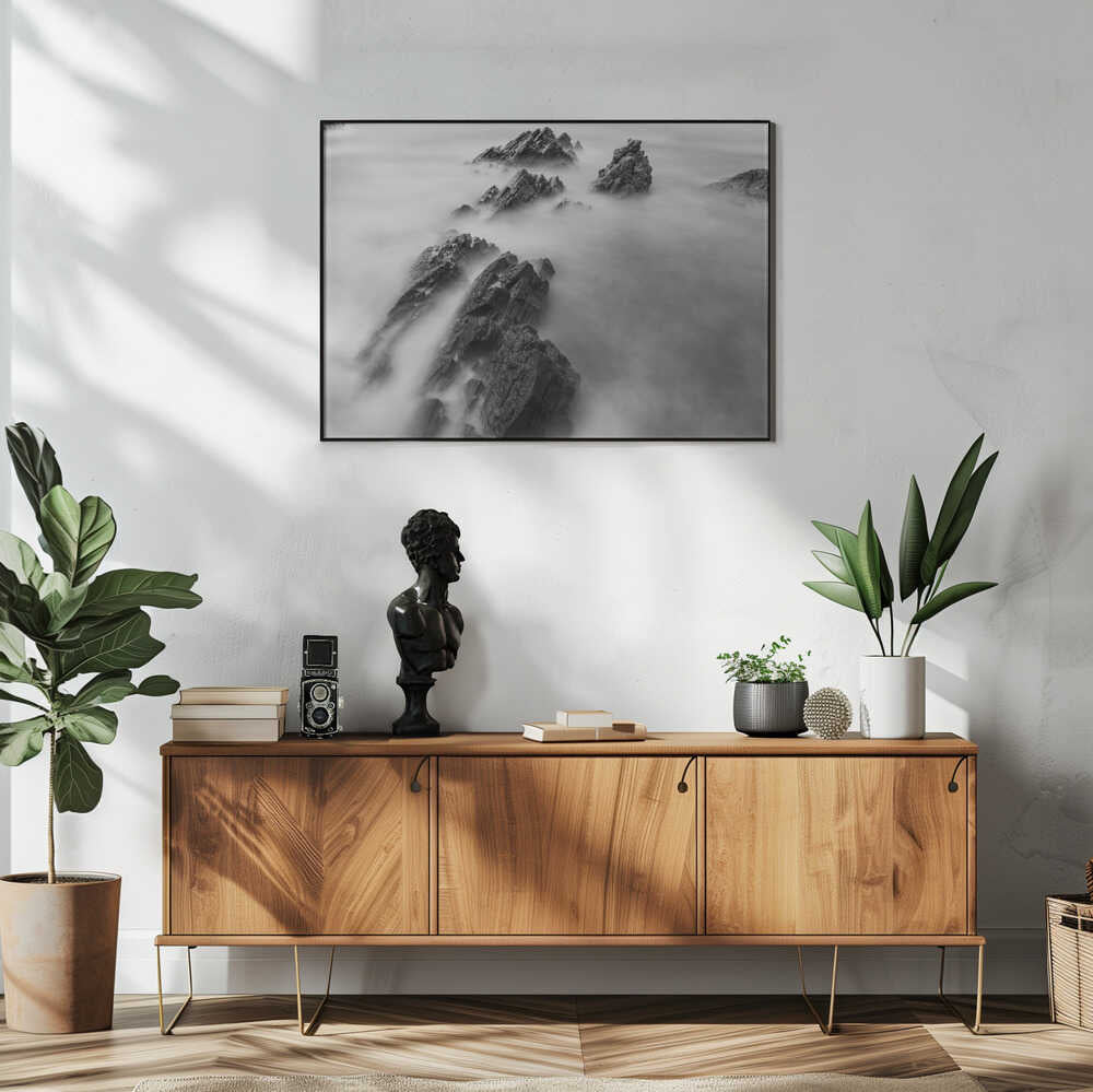 sea Art Print UK — Landscape Vibrant Wall Art — Living Room — Wall It All Prints