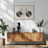 Vintage Vinyl Bicycle