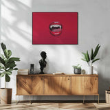 Red Vampire Lips Braces