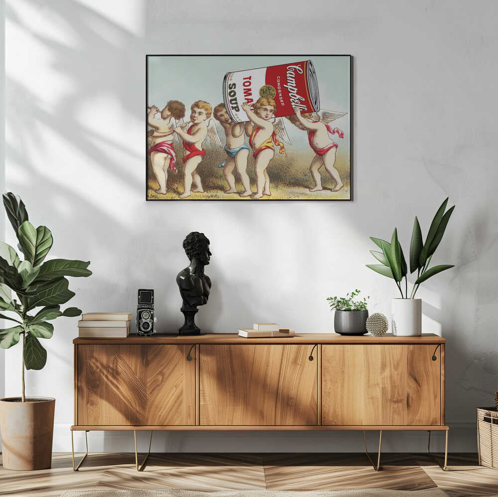 We Have a Snack Art Print UK — Portrait Vibrant Wall Art — Living Room — Wall It All Prints