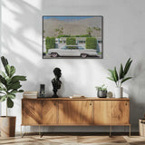 Palm Springs Ride Art Print UK — Botanical Fresh Wall Art — Living Room — Wall It All Prints