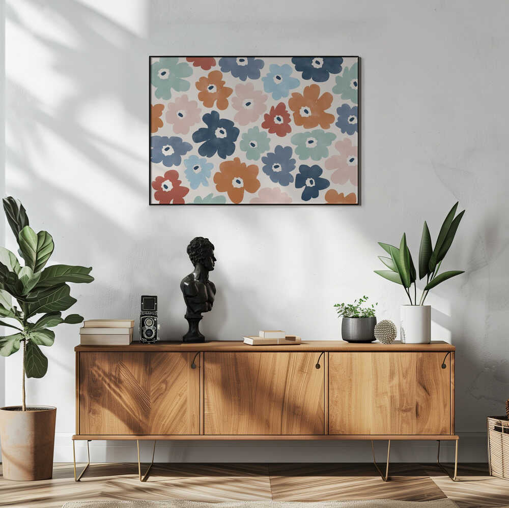 Colorful Abstract Blooms