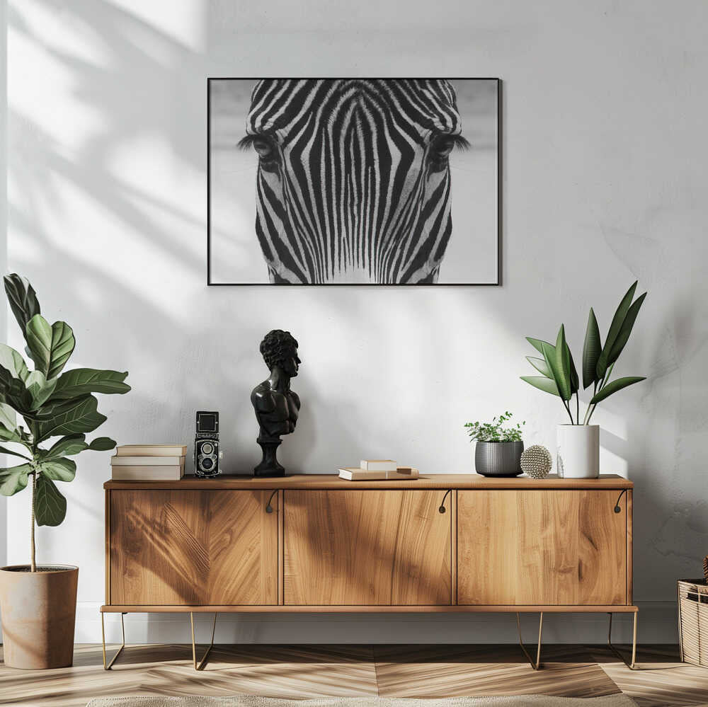 Intense Zebra Gaze