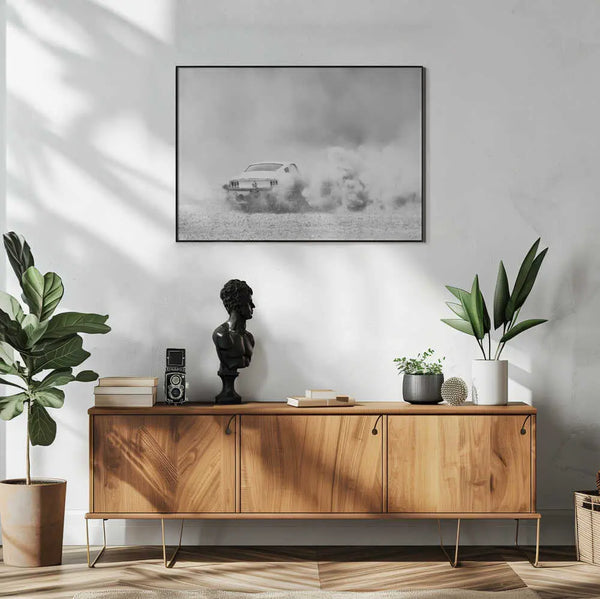 Drift Art Print UK — Vintage Dark Wall Art — Living Room — Wall It All Prints