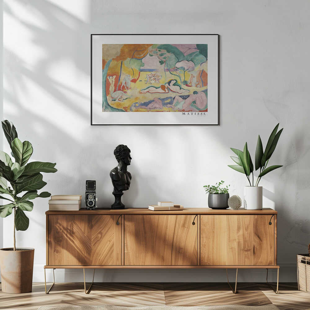 La Joie De Vivre, With Boarder Henri Matisse