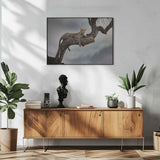 Majestic Tree Leopard Art Print UK — Animal Calm Wall Art — Living Room — Wall It All Prints