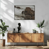 Serene Coastal Flow Art Print UK — Landscape Calm Wall Art — Living Room — Wall It All Prints