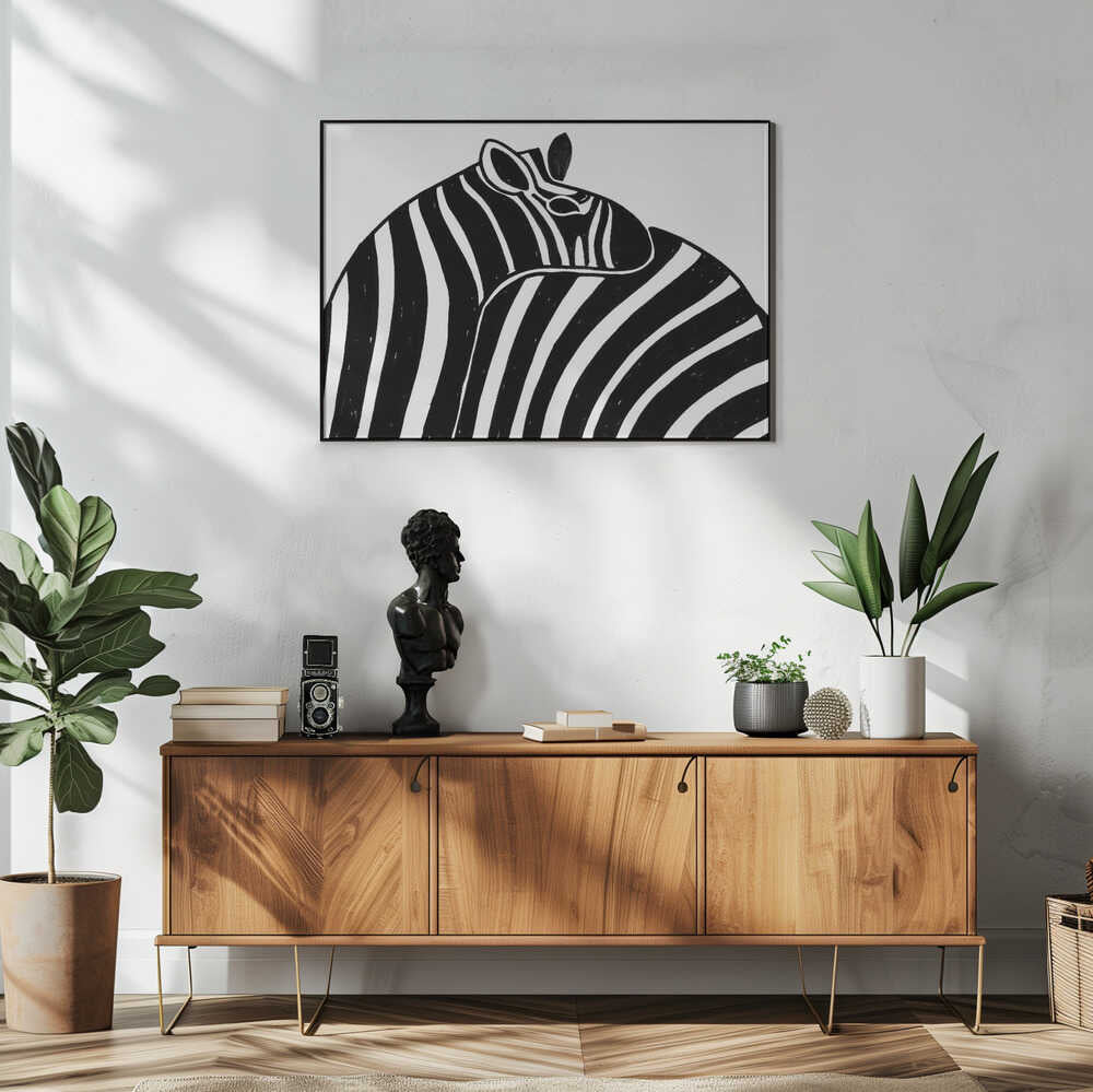 Bold Zebra Stripes