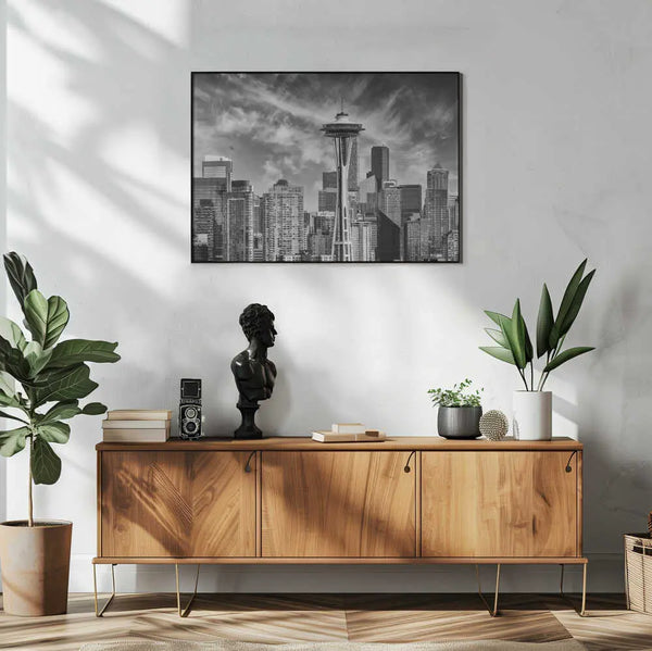 Seattle Space Needle Skyline Melanie Viola