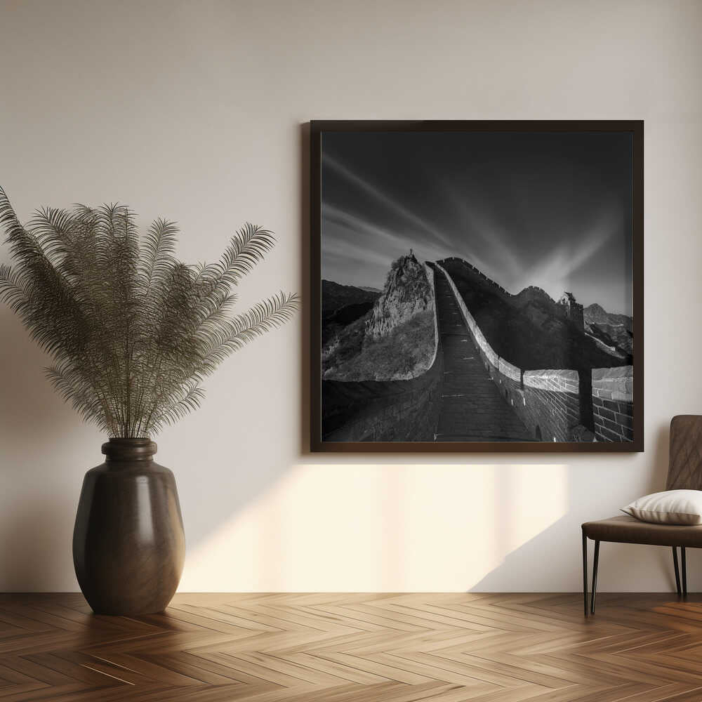 Great Wall Journey Art Print UK — Japanese Dark Wall Art — Living Room — Wall It All Prints