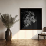 Fierce Roaring Lion