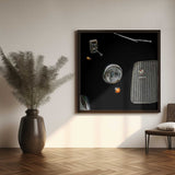 Classic Car Details Art Print UK — Vintage Vibrant Wall Art — Living Room — Wall It All Prints