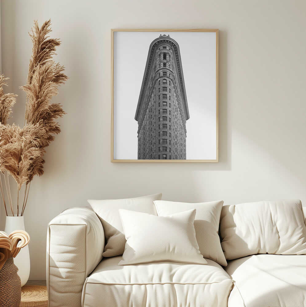Sharp Architectural Marvel Art Print UK — Vintage Dark Wall Art — Living Room — Wall It All Prints
