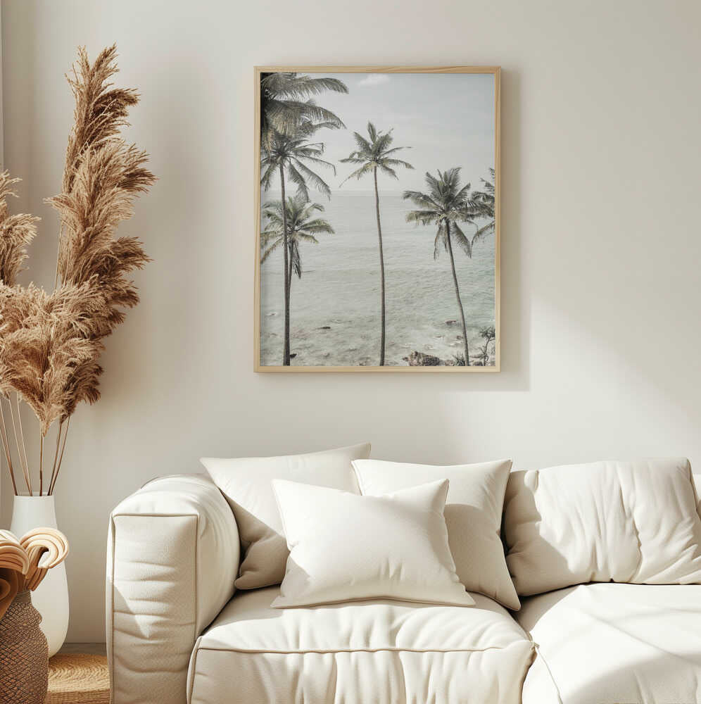 Tropical Dreams Art Print UK — Landscape Calm Wall Art — Bedroom — Wall It All Prints