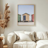 Colorful Beach Huts