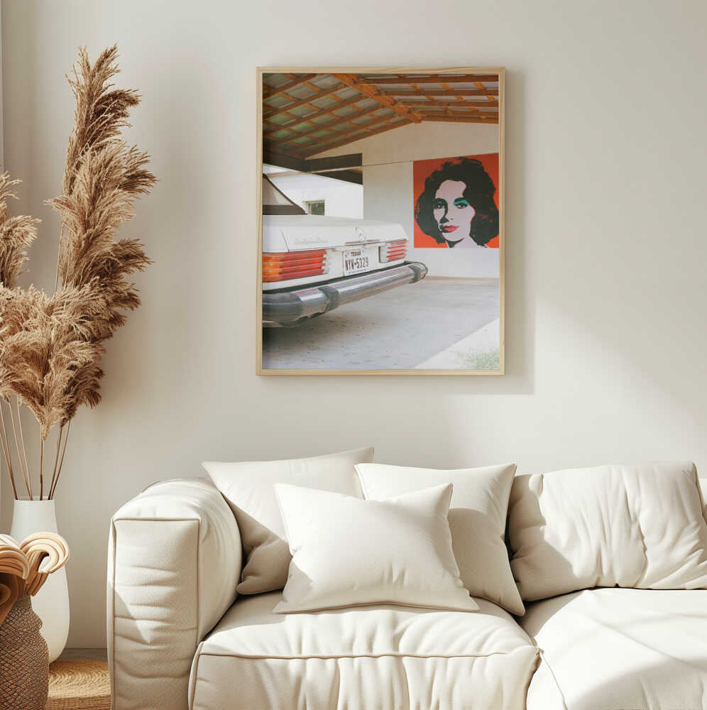Classic Car Pop Art Art Print UK — Automotive Vibrant Wall Art — Living Room — Wall It All Prints