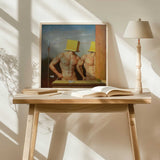 Enigmatic Figures Yellow Boxes