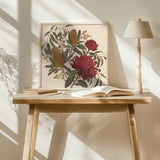 Australian Native Blooms Art Print UK — Botanical Vibrant Wall Art — Living Room — Wall It All Prints