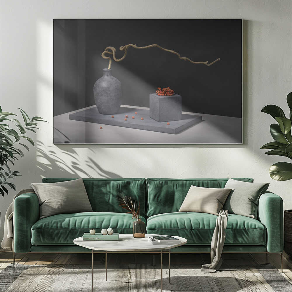 Modern Still Life Composition Art Print UK — Abstract Calm Wall Art — Bedroom — Wall It All Prints