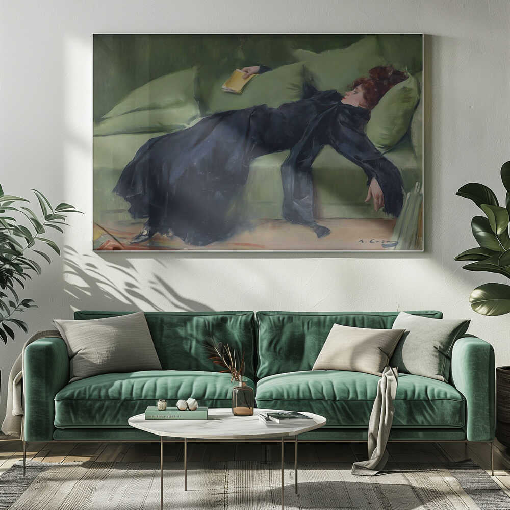 Jove Decadent Art Print UK — Abstract Dark Wall Art — Living Room — Wall It All Prints